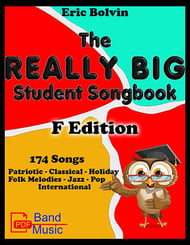 The Really Big Student Songbook, F Edition cover